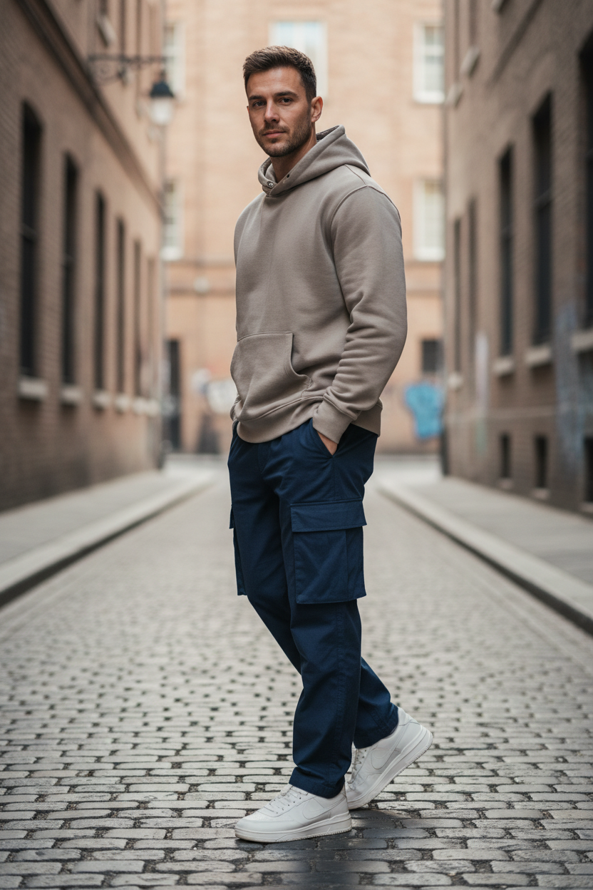 Cargo Pants - Navy Blue