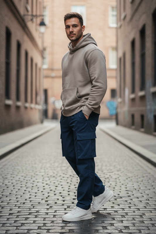 Cargo Pants - Navy Blue