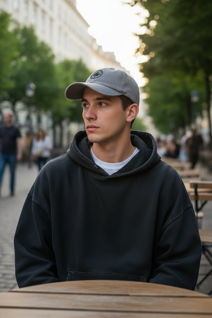 Streetwear Cap - Grey